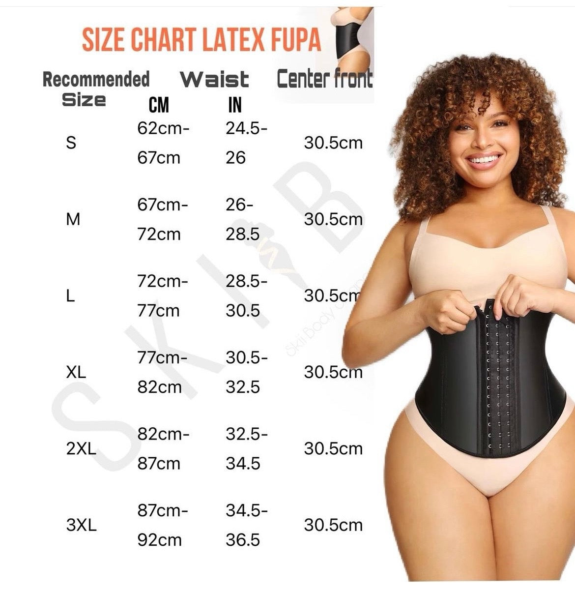 Latex Fupa Waist Trainer